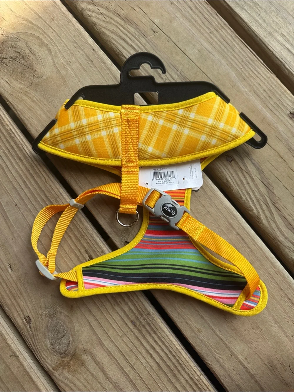 NWT Coastal Pet Sublime Reversible Dog Harness - Adjustable Fit MEDIUM
